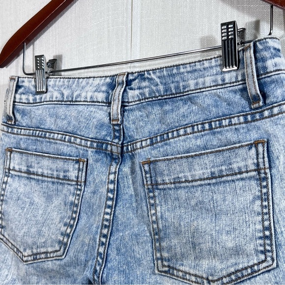 Carmar Acid Washed Denim Jean Shorts Size 26 - Picture 13 of 16